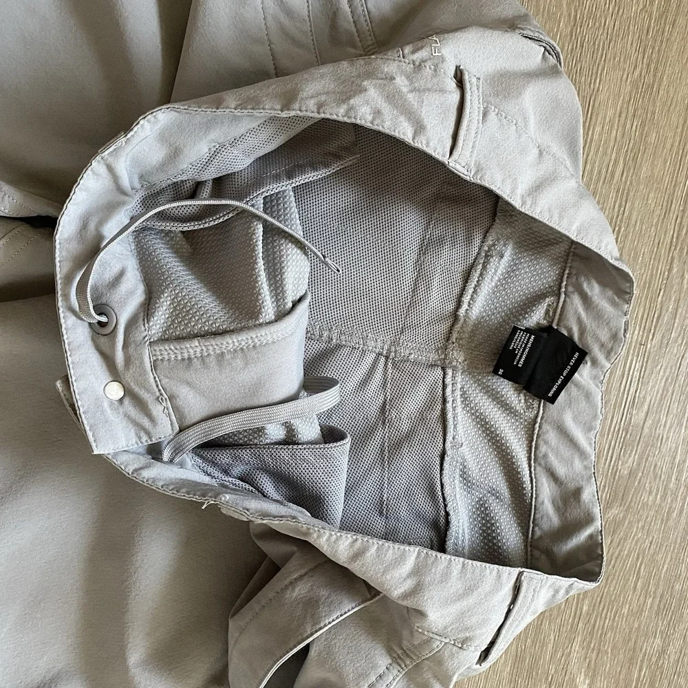 The North Face Rolling Sun Packable Shorts Men's 36 Gray 8